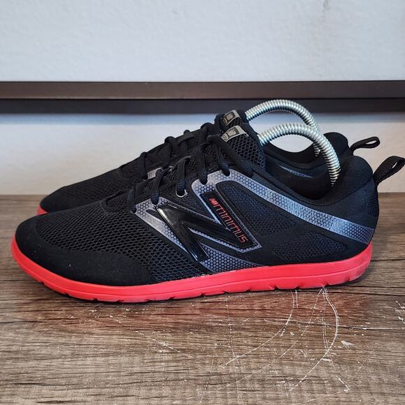 New Balance MX20 20v1 Men's Barefoot Minimalist Running Shoes Size 8 Black - Picture 1 of 9